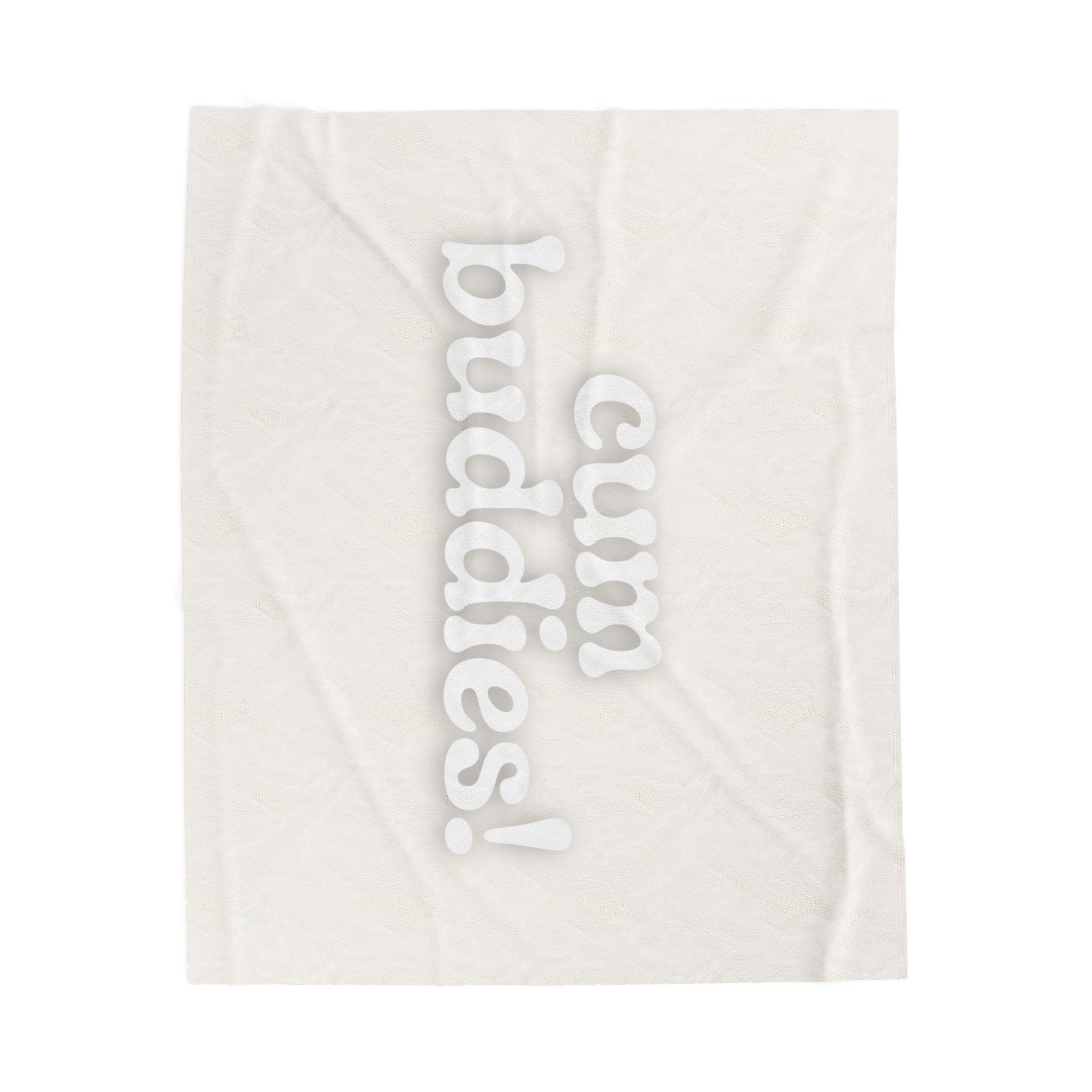 Cum Buddies! | Mix & Match Velveteen Fun-Flirty Lovers’ Blankets