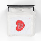 Kiss Me Candy Heart | Mix & Match Fun-Flirty Lovers’ Blankets