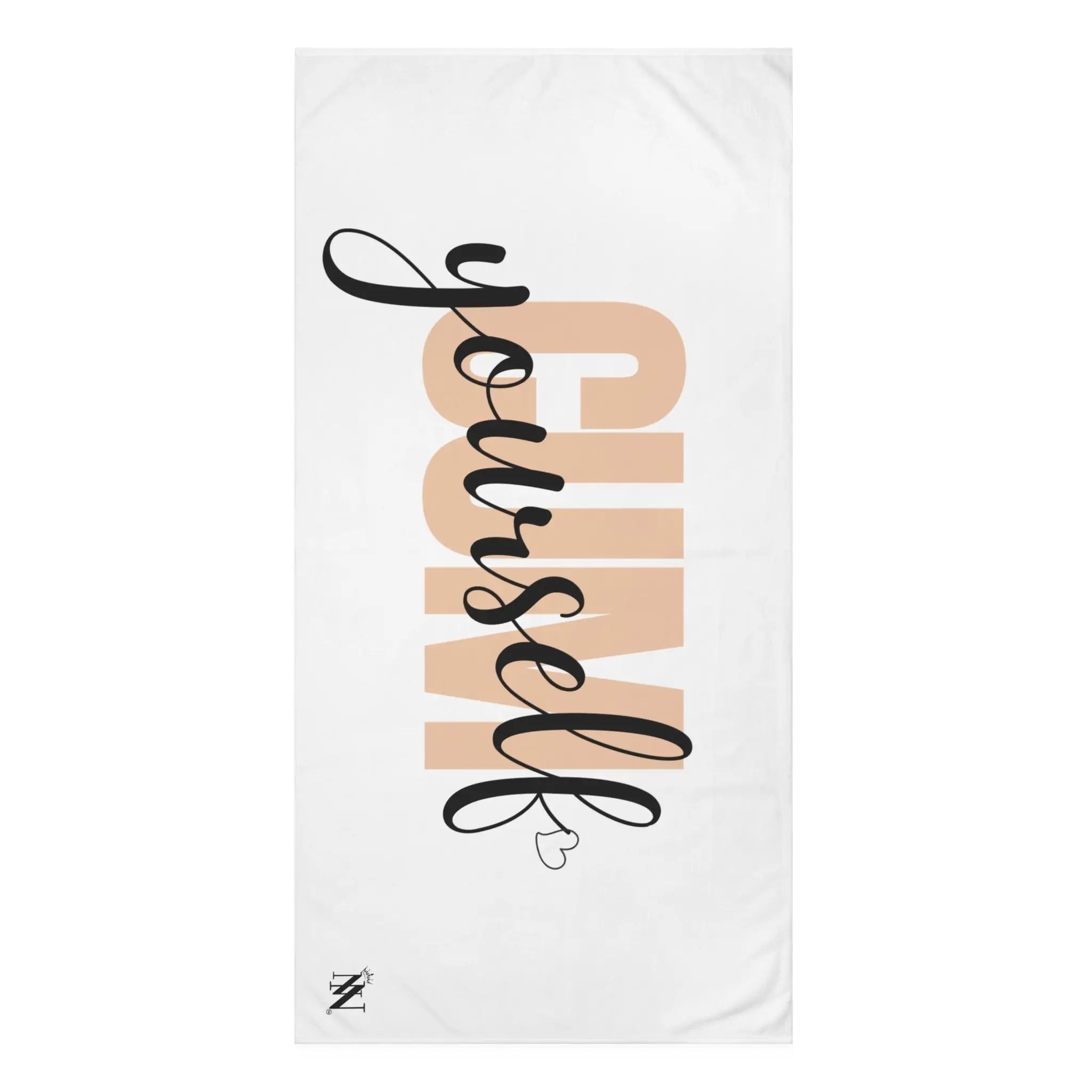 Cum Yourself Heart | Mix & Match XL Fun-Flirty Lovers’ Towels