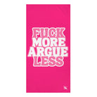 Fuck More Argue Less Big Anal Play Sex Towel
