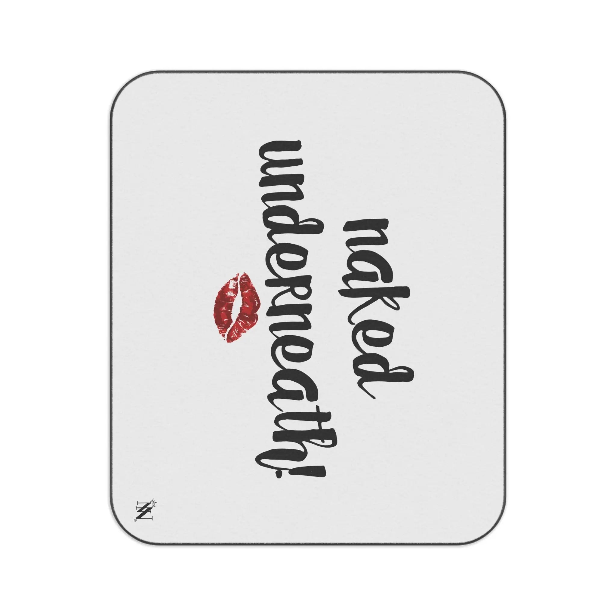Naked Underneath! | Mix Match Fun-Flirty Lovers’ Water-Resistant Blankets