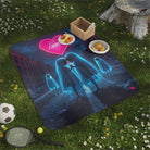 Dark Love Graphic | Mix Match Fun-Flirty Lovers’ Water-Resistant Blankets
