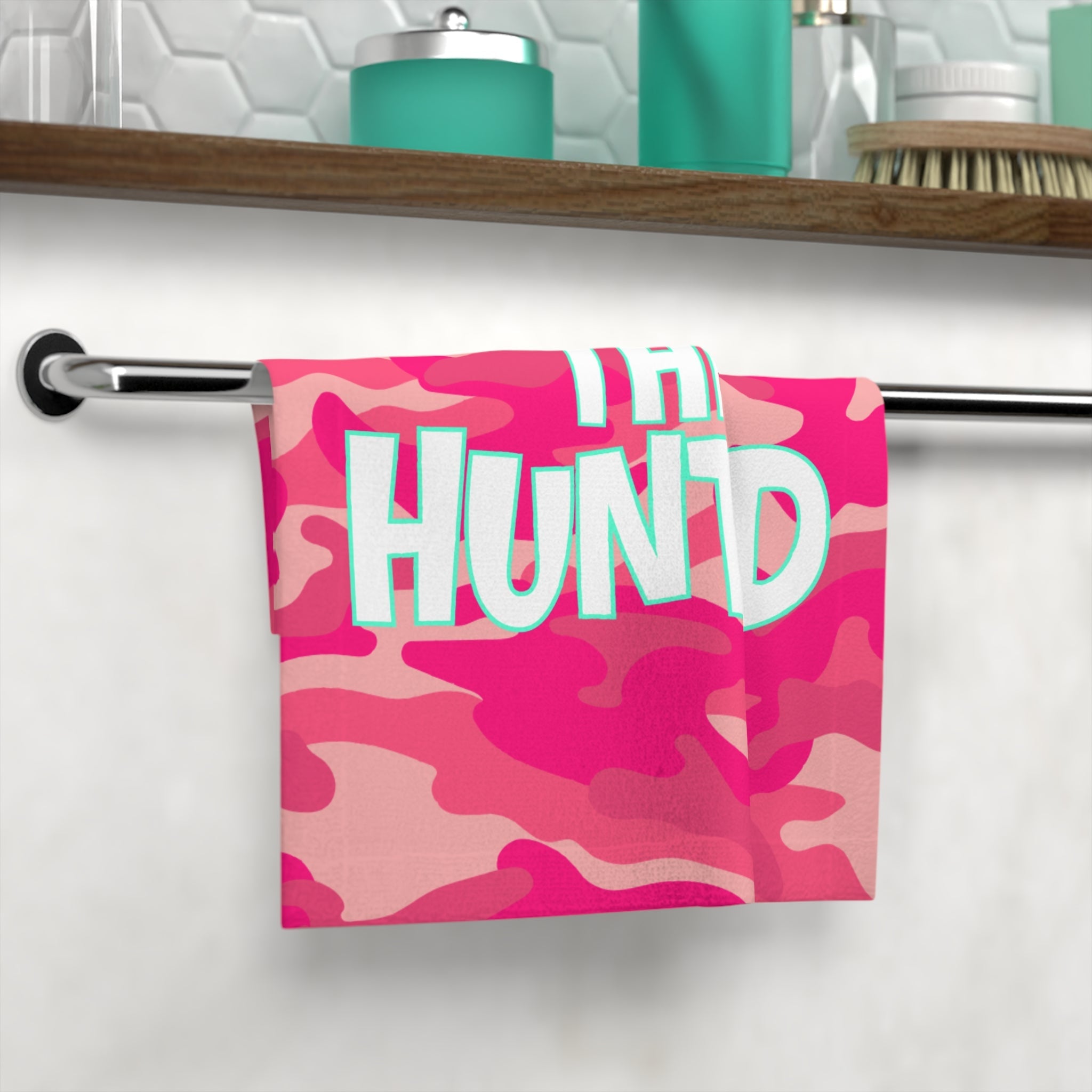 The Hunted Pink Camo Cum Rag