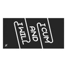 I Cum & I Will | Mix & Match XL Fun-Flirty Lovers’ Towels