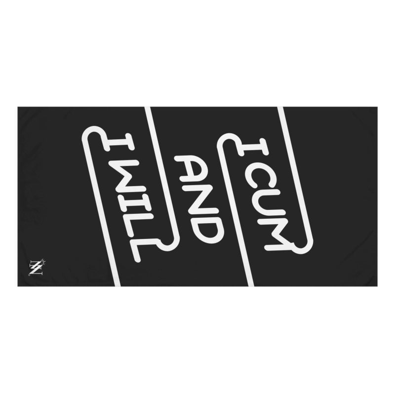 I Cum & I Will | Mix & Match XL Fun-Flirty Lovers’ Towels
