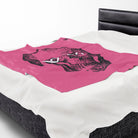 Skull Heart Eyes | Mix & Match Soft Fun-Flirty Lovers’ Blankets