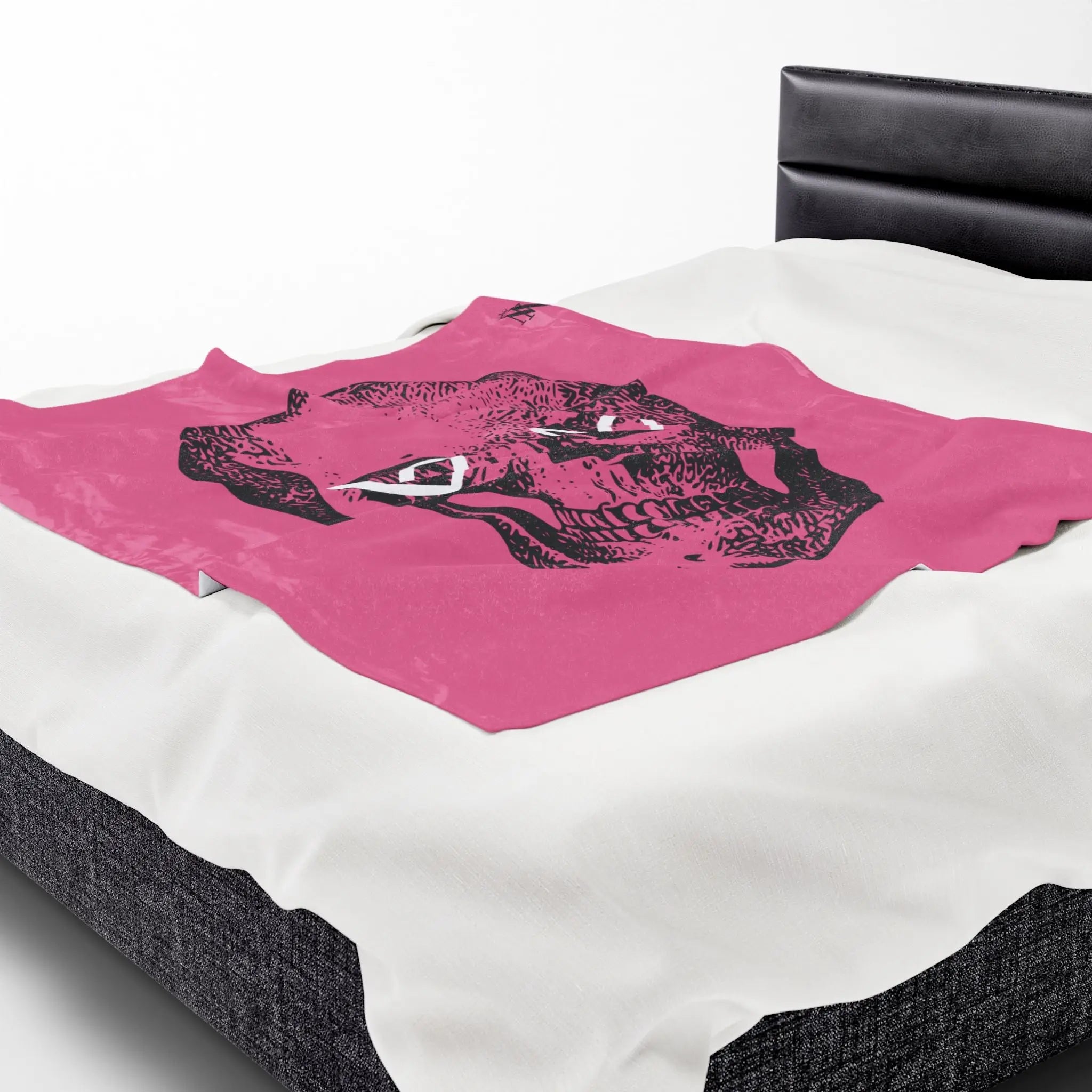 Skull Heart Eyes | Mix & Match Soft Fun-Flirty Lovers’ Blankets