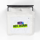 Sex & Sex Again | Mix & Match Velveteen Fun-Flirty Lovers’ Blankets