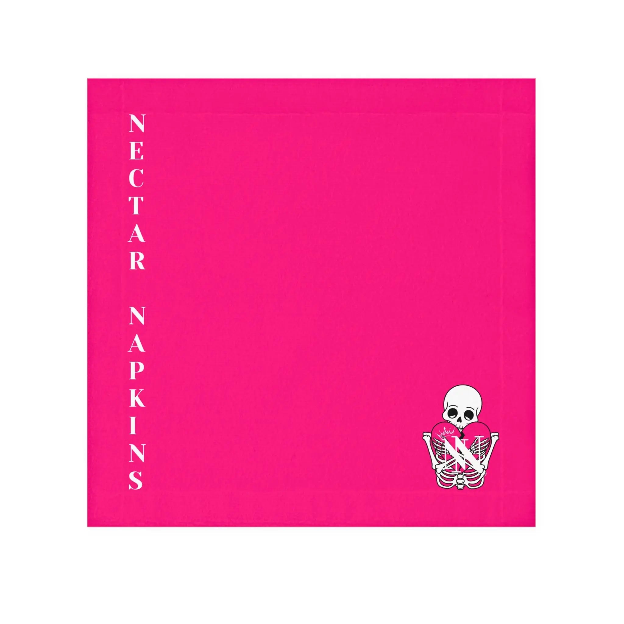Nectar Napkins Brand Signature Pink | Nectar Napkins Lils’ Fun-Flirty Lovers’ Towels