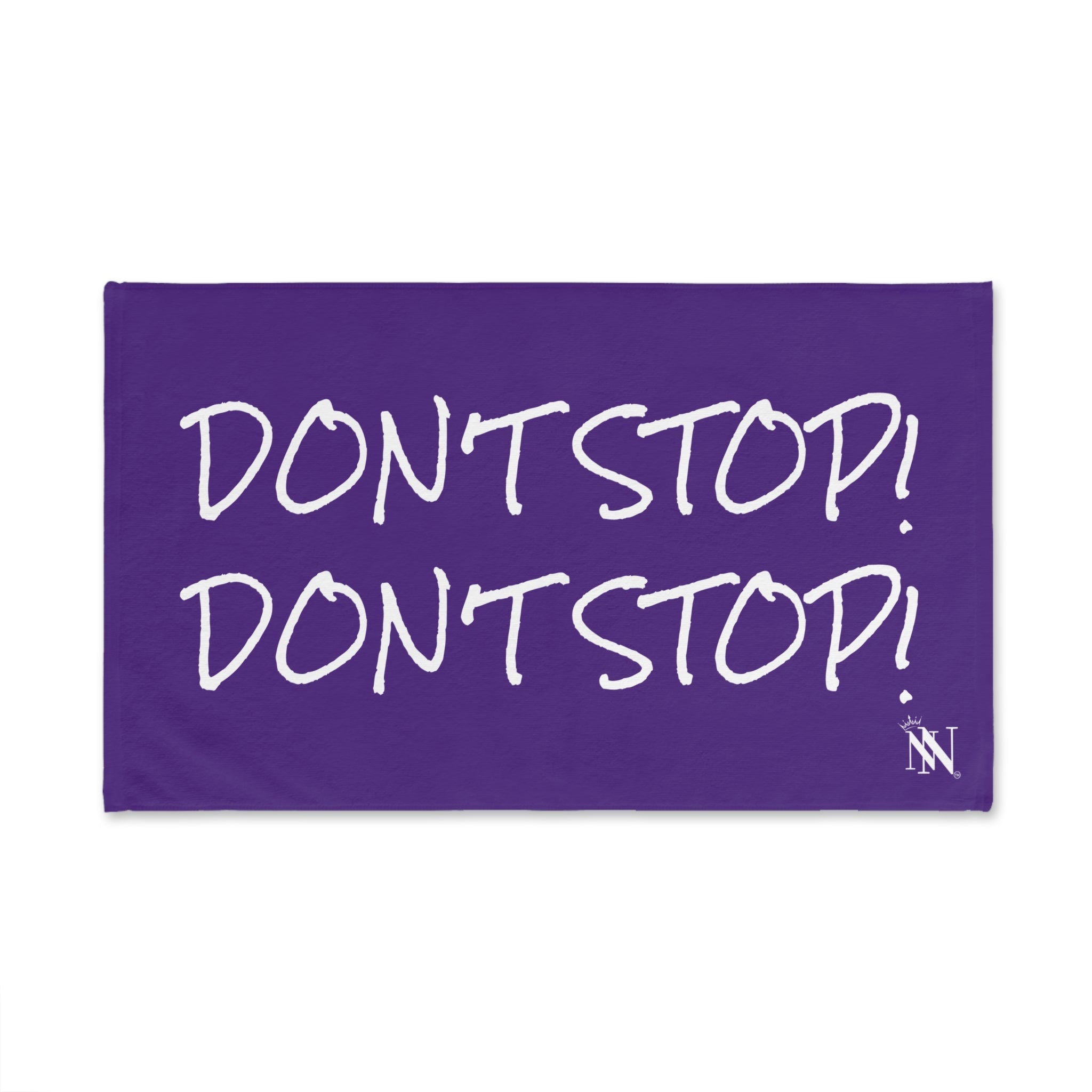 Don’t Stop! Don’t Stop Purple | Mix & Match Classic Fun-Flirty Lovers’ Towels