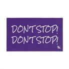 Don’t Stop! Don’t Stop Purple | Mix & Match Classic Fun-Flirty Lovers’ Towels