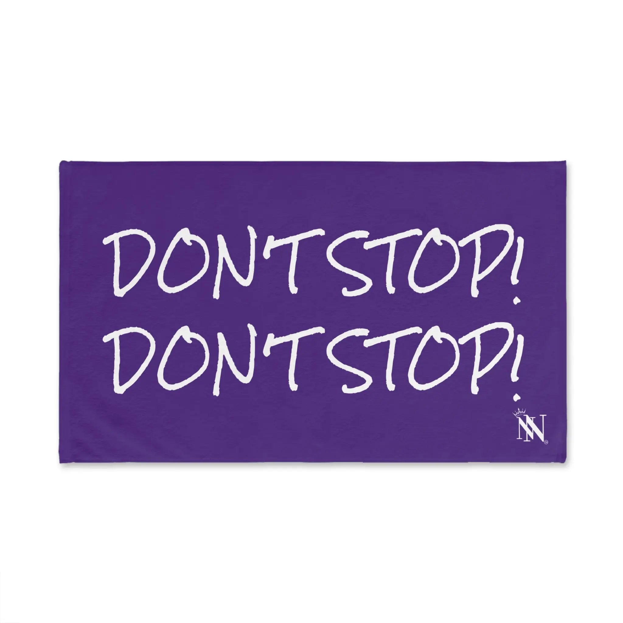 Don’t Stop! Don’t Stop Purple | Mix & Match Classic Fun-Flirty Lovers’ Towels