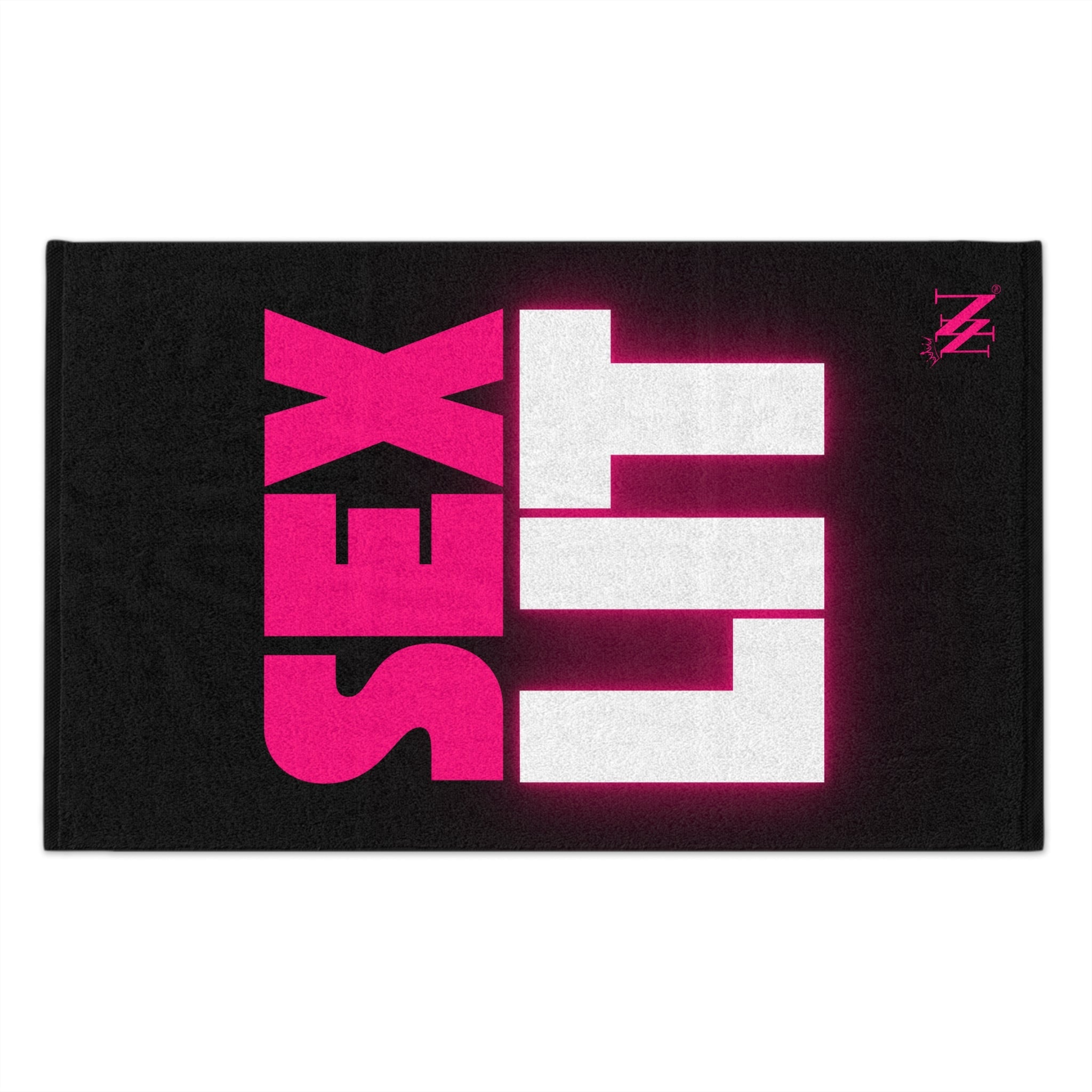 Sex Lit Black | Mix & Match Soft Fun-Flirty Lovers’ Towels