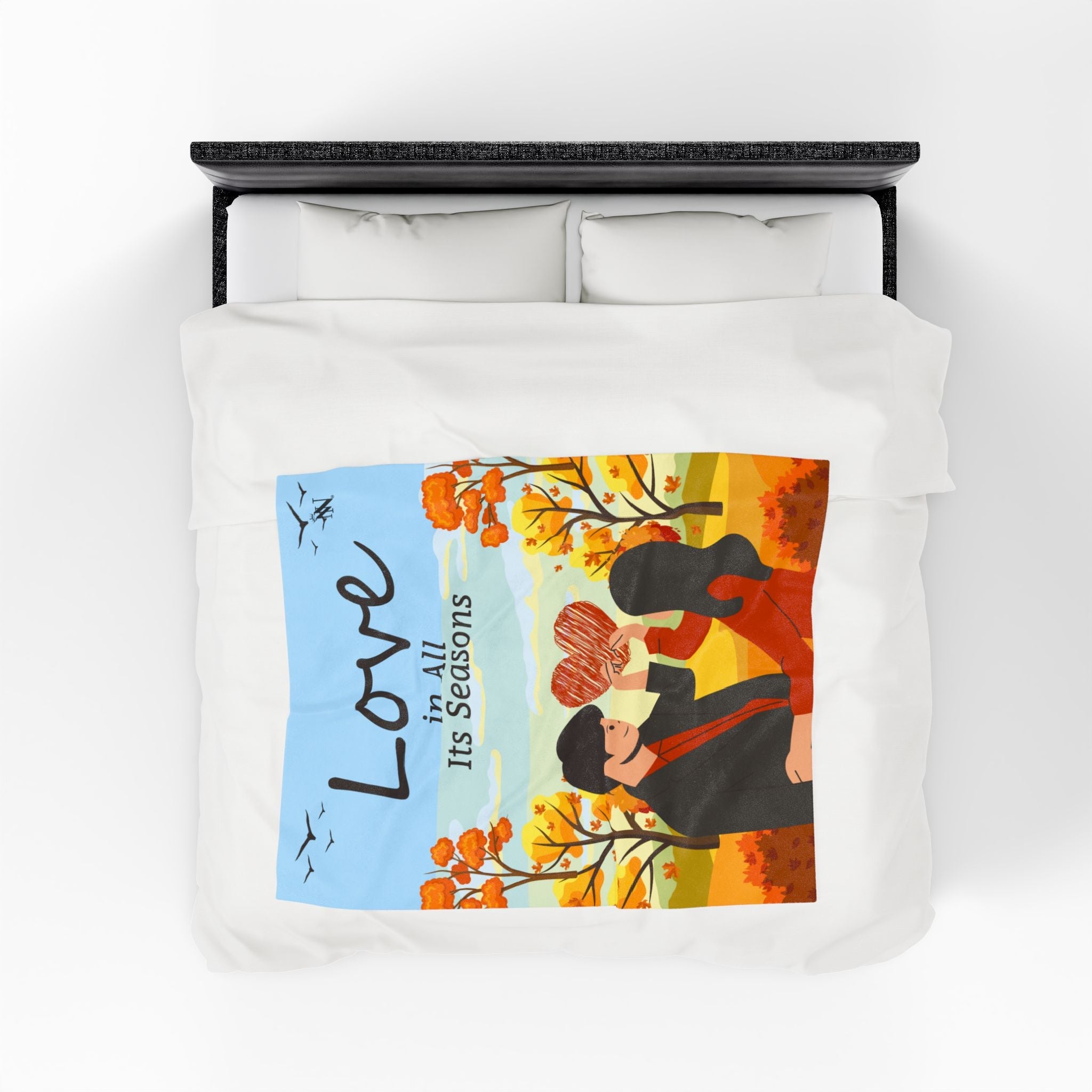 Love in All Its Seasons | Mix & Match Velveteen Fun-Flirty Lovers’ Blankets