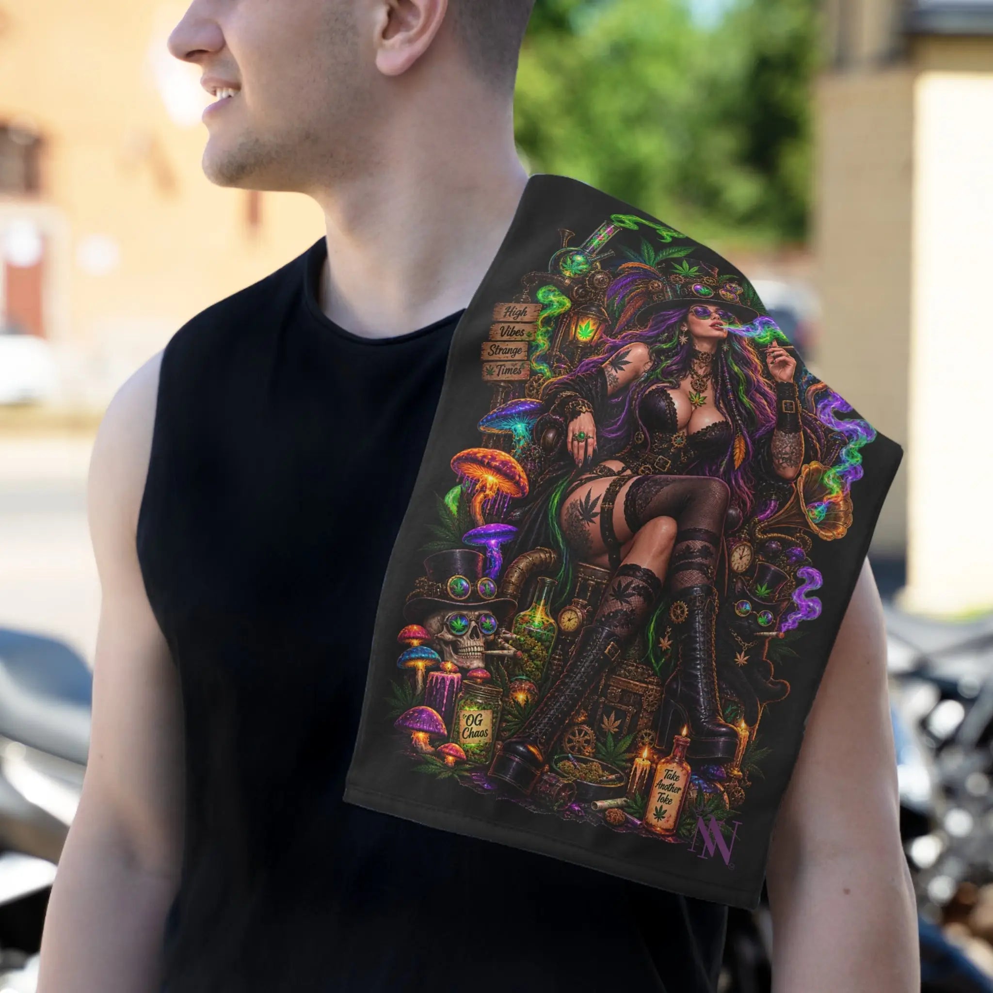 420 Wicked Fantasy Sex Towel