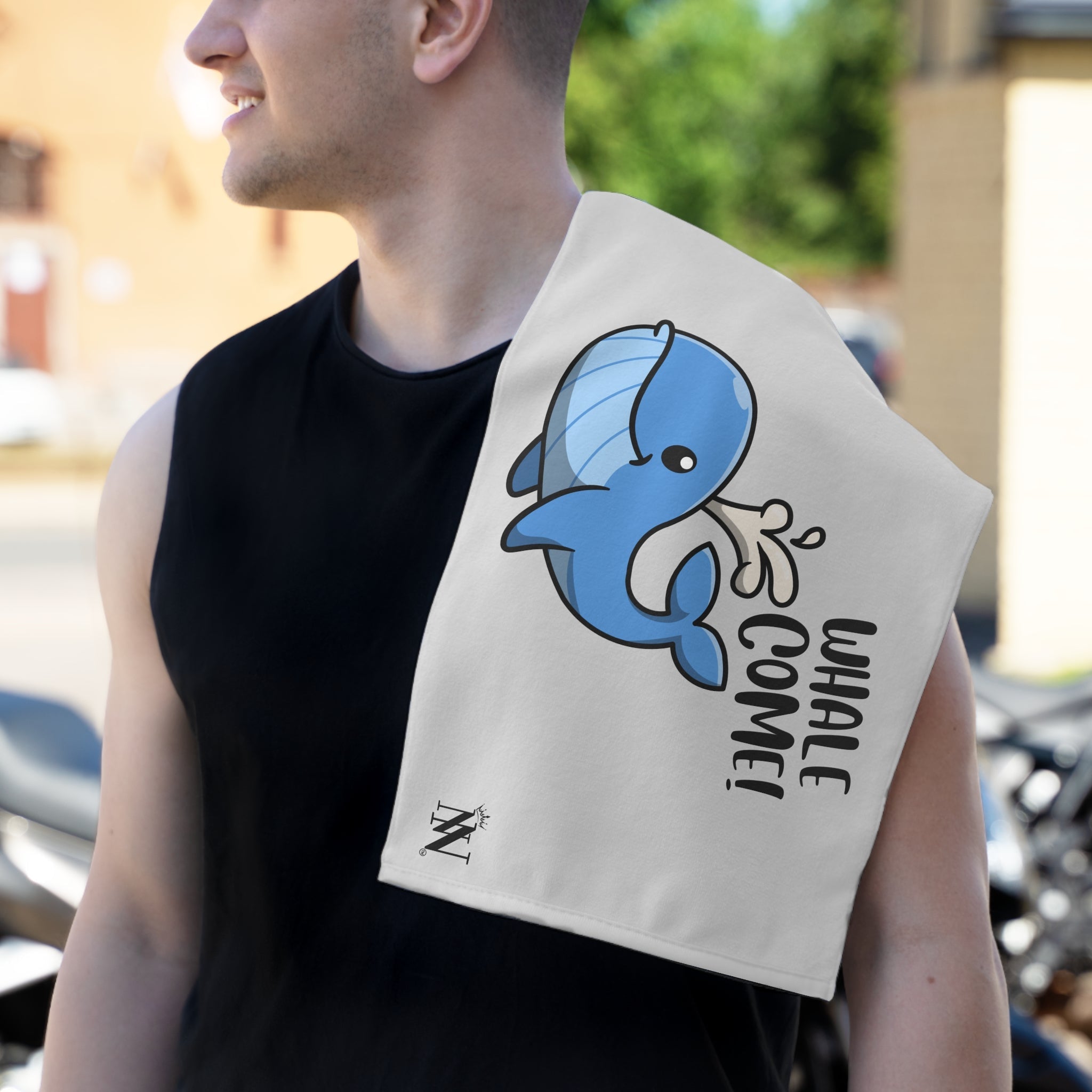 Whale Come! | Mix & Match Soft Fun-Flirty Lovers’ Towels