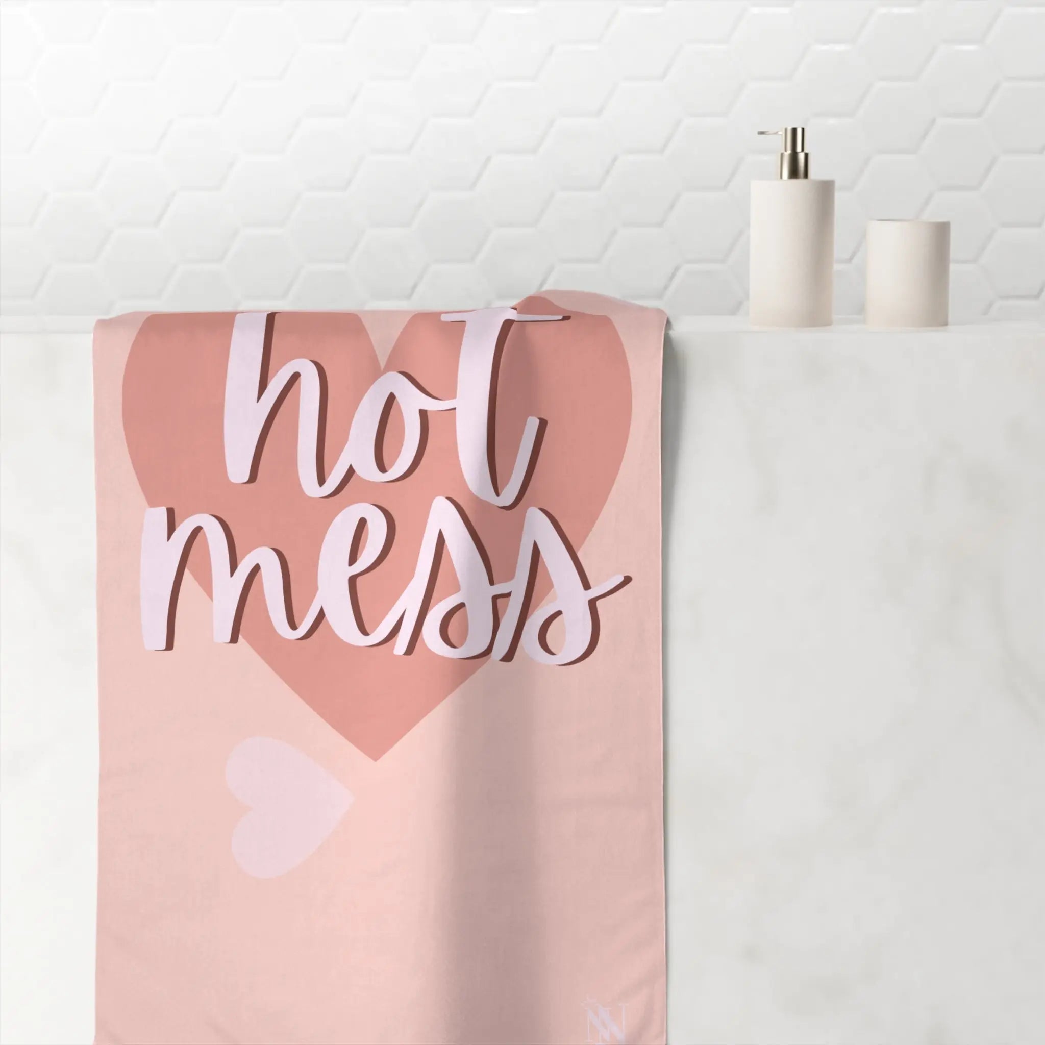 Hot Mess | Mix & Match XL Fun-Flirty Lovers’ Towels