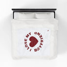I Love My Boyfriend Heart | Mix & Match Soft Fun-Flirty Lovers’ Blankets