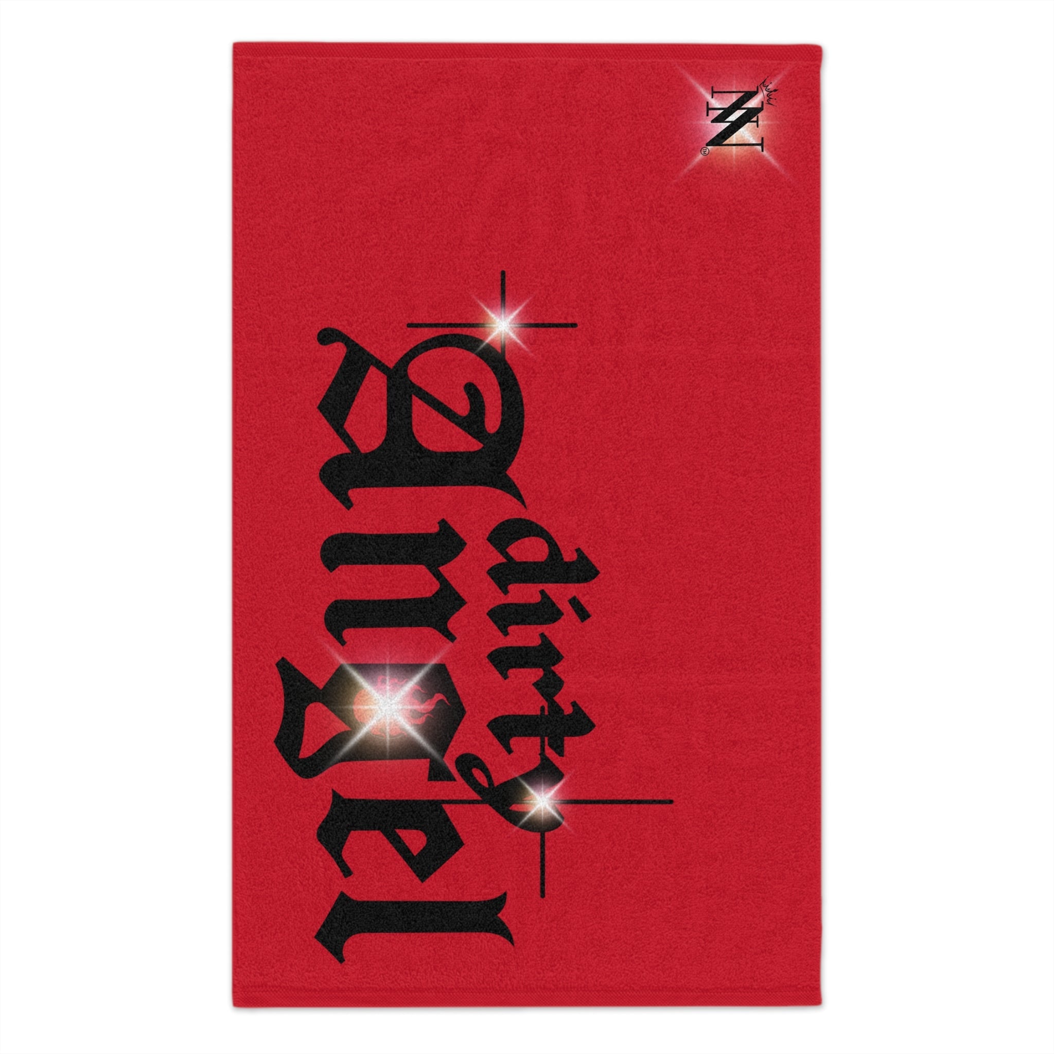 Dirty Angel Red | Mix & Match Soft Fun-Flirty Lovers’ Towels