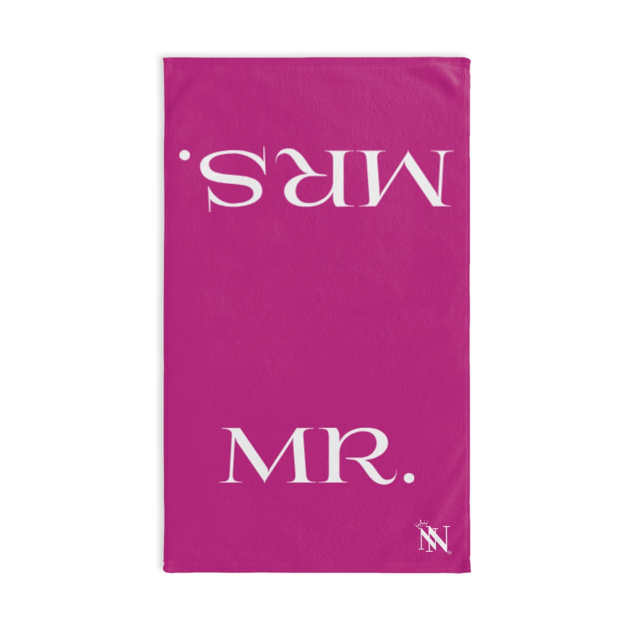 Mr Mrs Shareable Hot Pink | Mix & Match Classic Fun-Flirty Lovers’ Towels