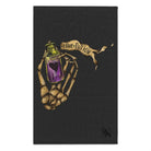 Death’s Love Potion Dark Grey | Mix & Match Soft Fun-Flirty Lovers’ Towels