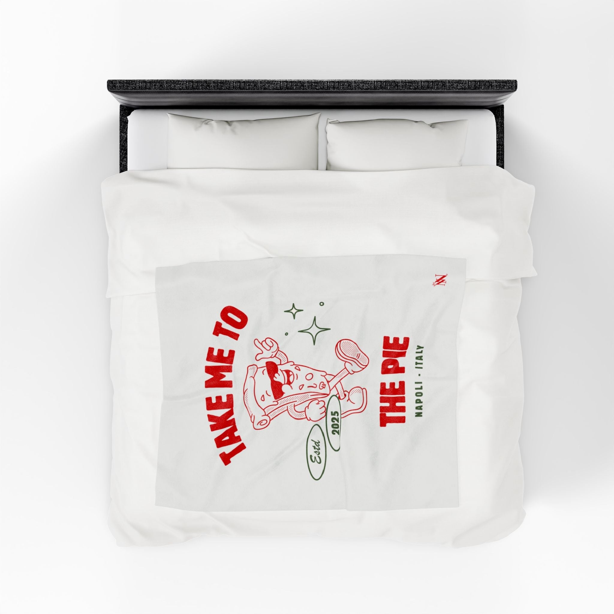 Take Me to the Pie | Mix & Match Velveteen Fun-Flirty Lovers’ Blankets