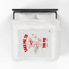 Take Me to the Pie | Mix & Match Velveteen Fun-Flirty Lovers’ Blankets
