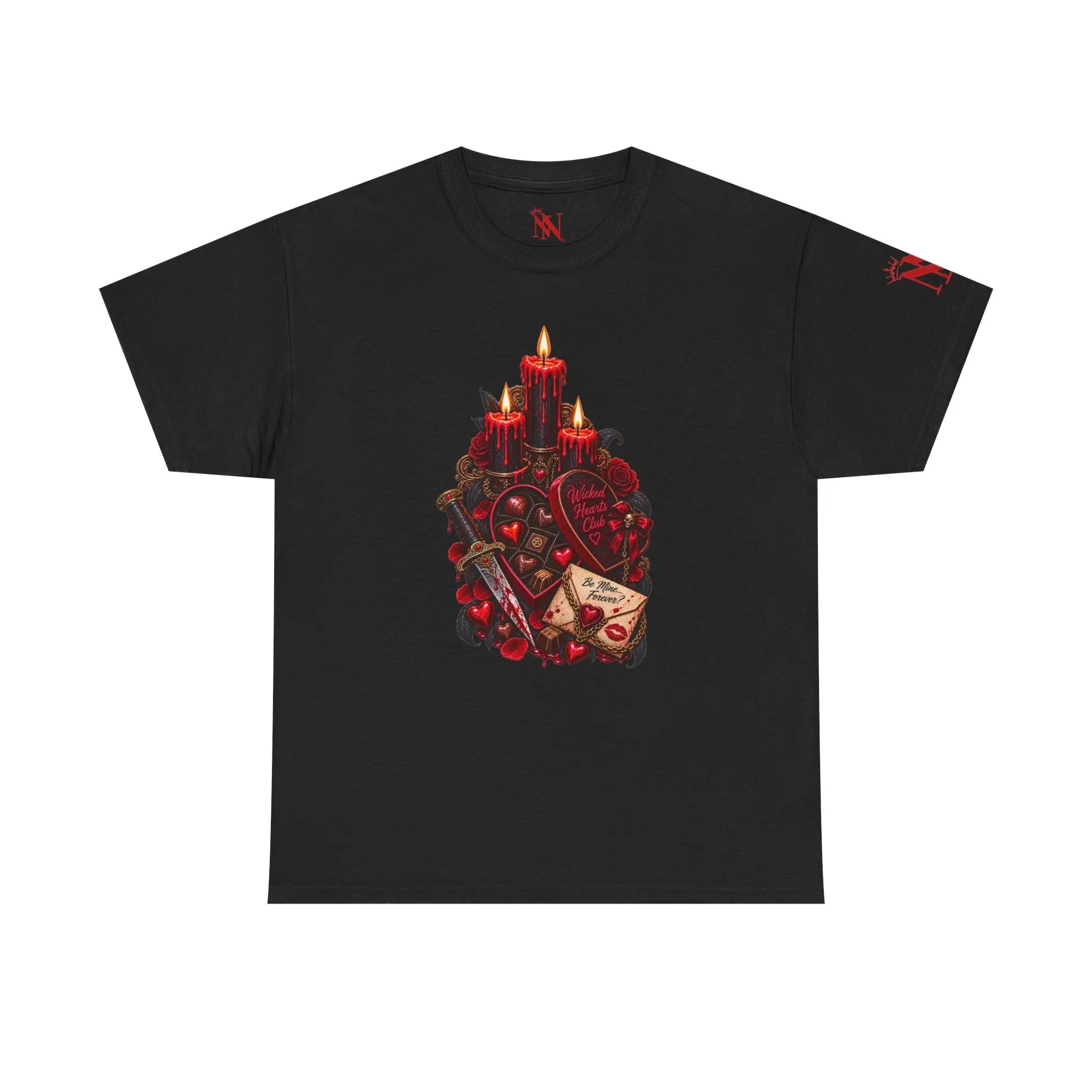 Wicked Hearts Club Valentines | Nectar Napkins Fun-Flirty Lovers’ T-Shirts