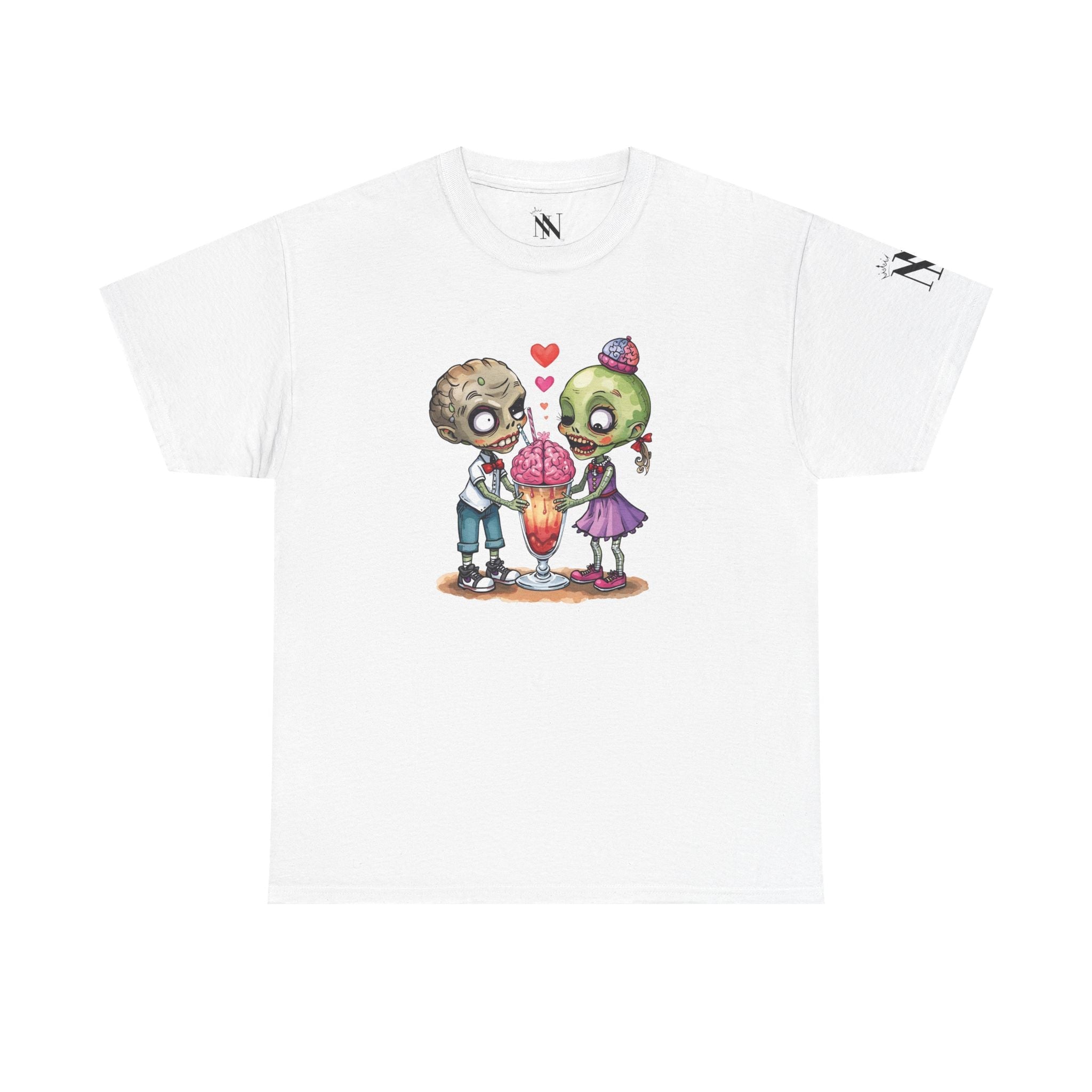 Zombies Share the Love | Mix & Match Cotton Unisex Fun-Flirty Lovers’ T-Shirts