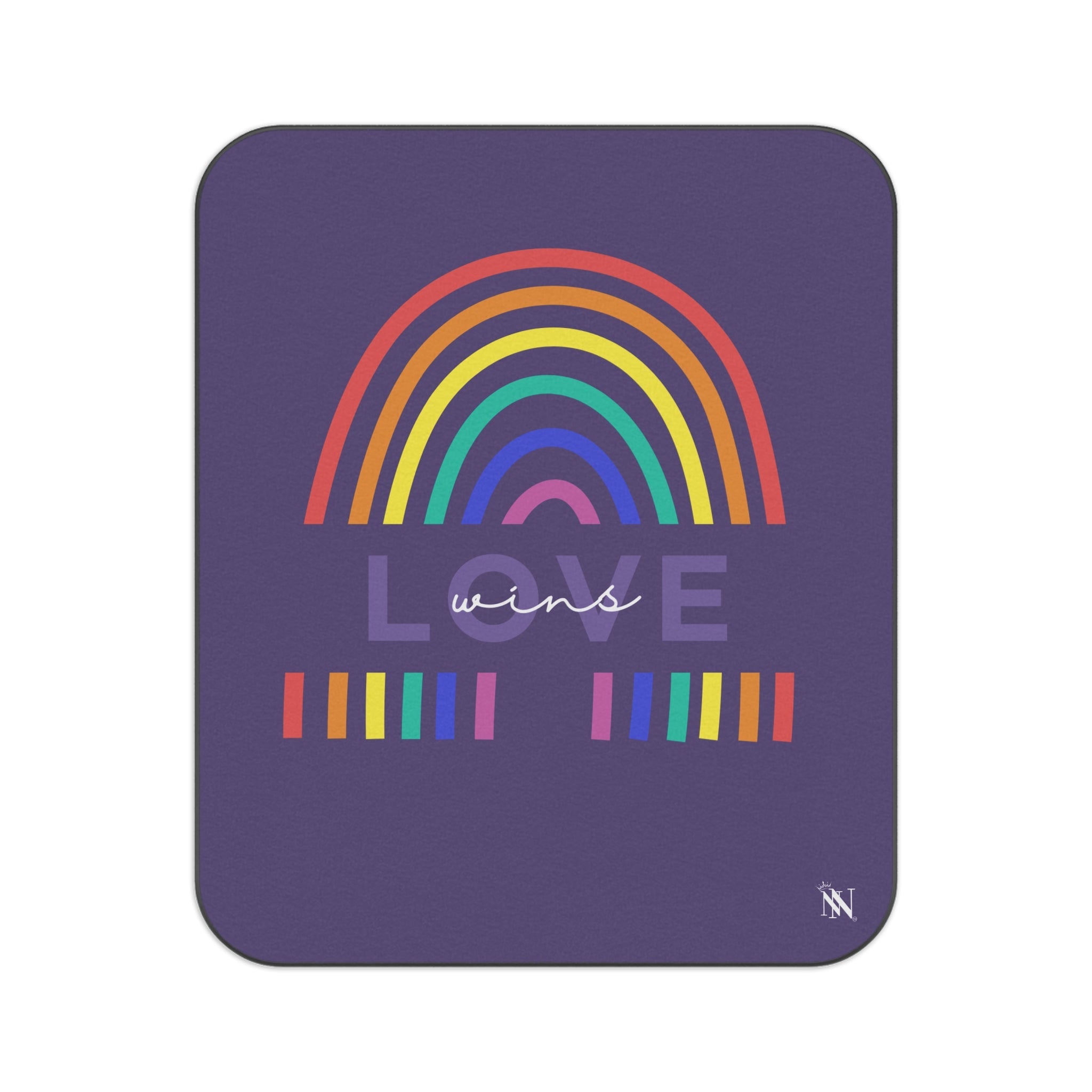 Love Wins Rainbow | Mix Match Fun-Flirty Lovers’ Water-Resistant Blankets