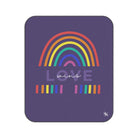 Love Wins Rainbow | Mix Match Fun-Flirty Lovers’ Water-Resistant Blankets