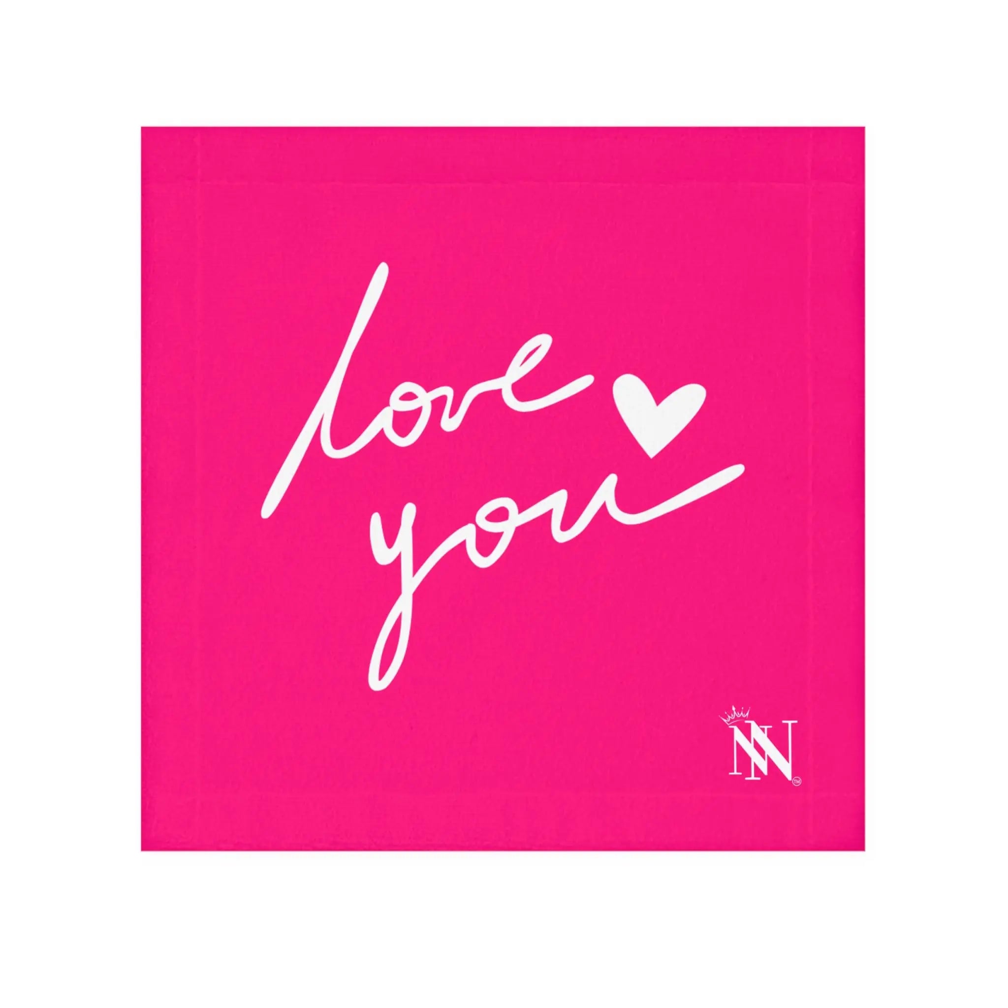 Love You with a Heart Cum Rag