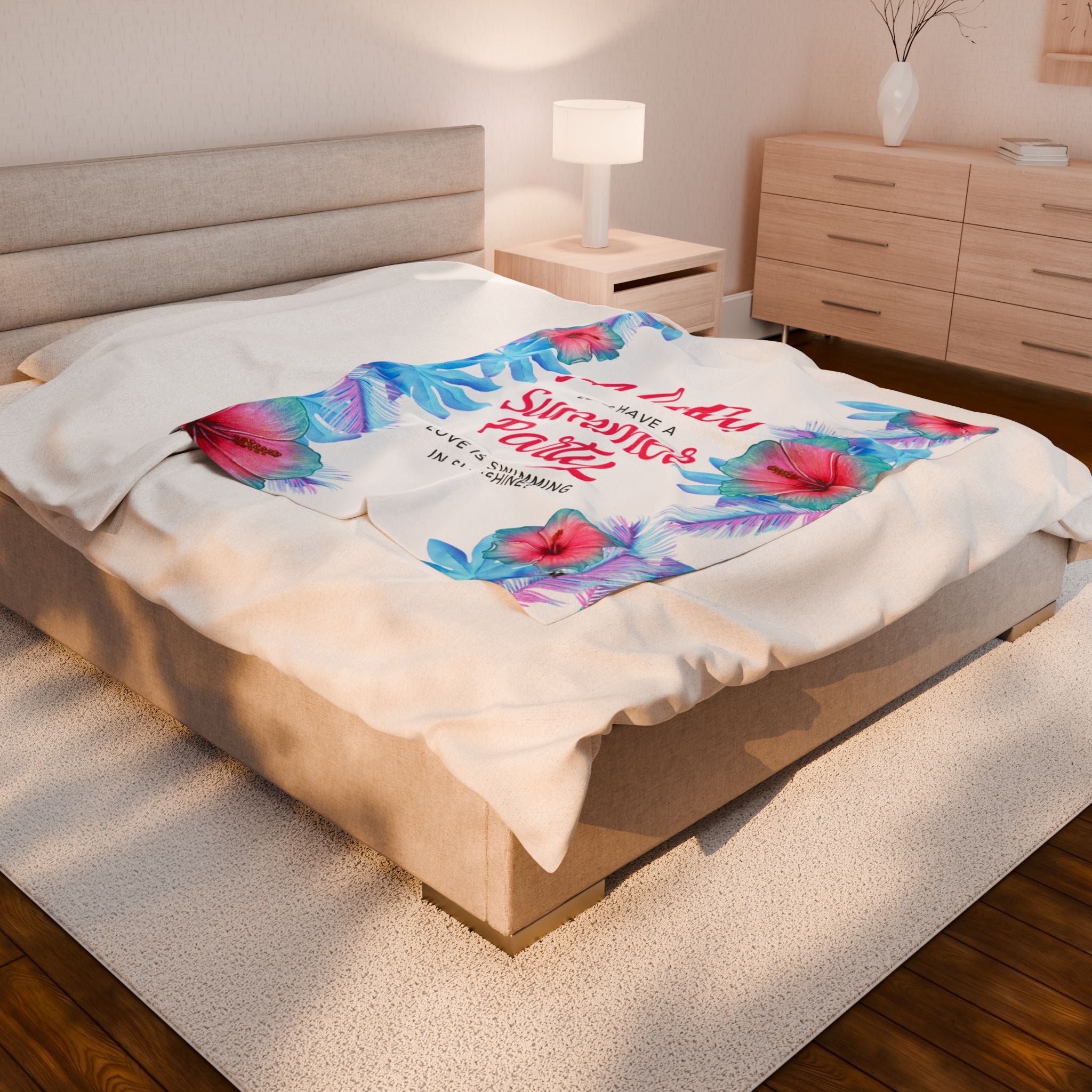 Aloha! Summer Party | Mix & Match Soft Fun-Flirty Lovers’ Blankets