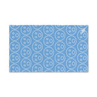 Surprised Emoji Pattern Light Blue | Mix & Match Classic Fun-Flirty Lovers’ Towels