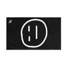 Mehr Emoji Black | Mix & Match Classic Fun-Flirty Lovers’ Towels