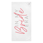 In My Bride Era Naughty Beach Towel
