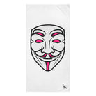 V for Vendetta Mask | Mix & Match XL Fun-Flirty Lovers’ Towels