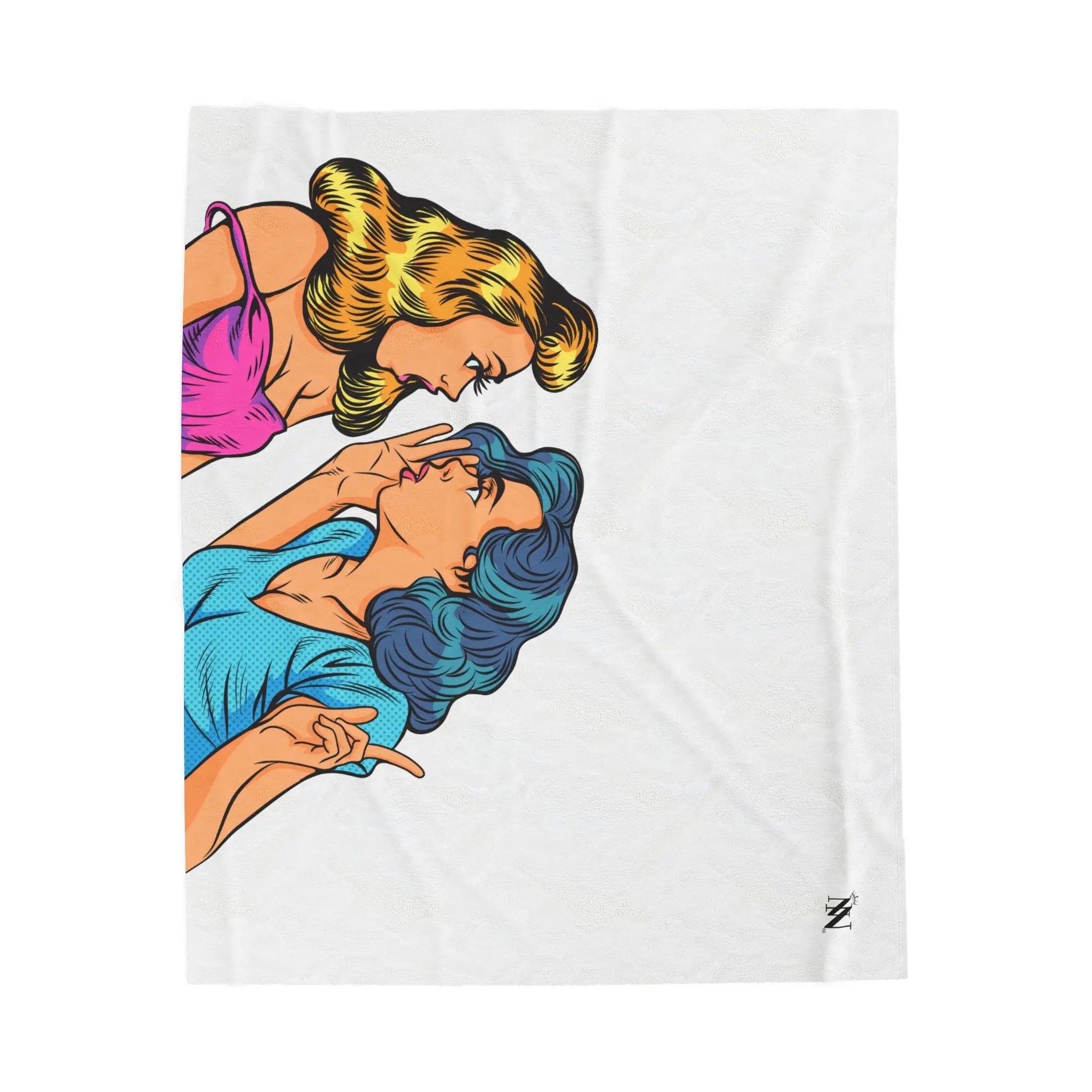 I Know He Didn’t | Mix & Match Velveteen Fun-Flirty Lovers’ Blankets