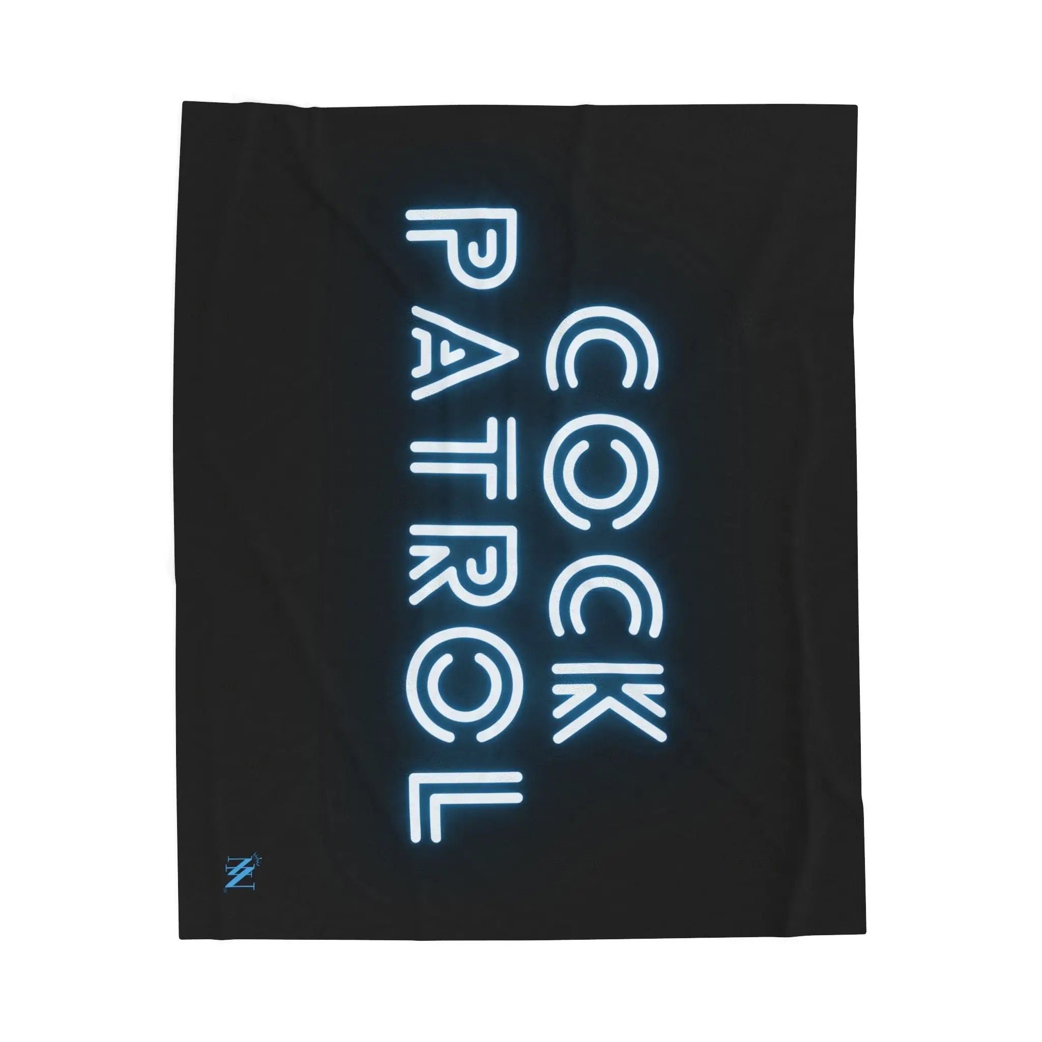 Cock Patrol | Mix & Match Velveteen Fun-Flirty Lovers’ Blankets