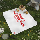 I Have a Fucking Man | Mix Match Fun-Flirty Lovers’ Water-Resistant Blankets