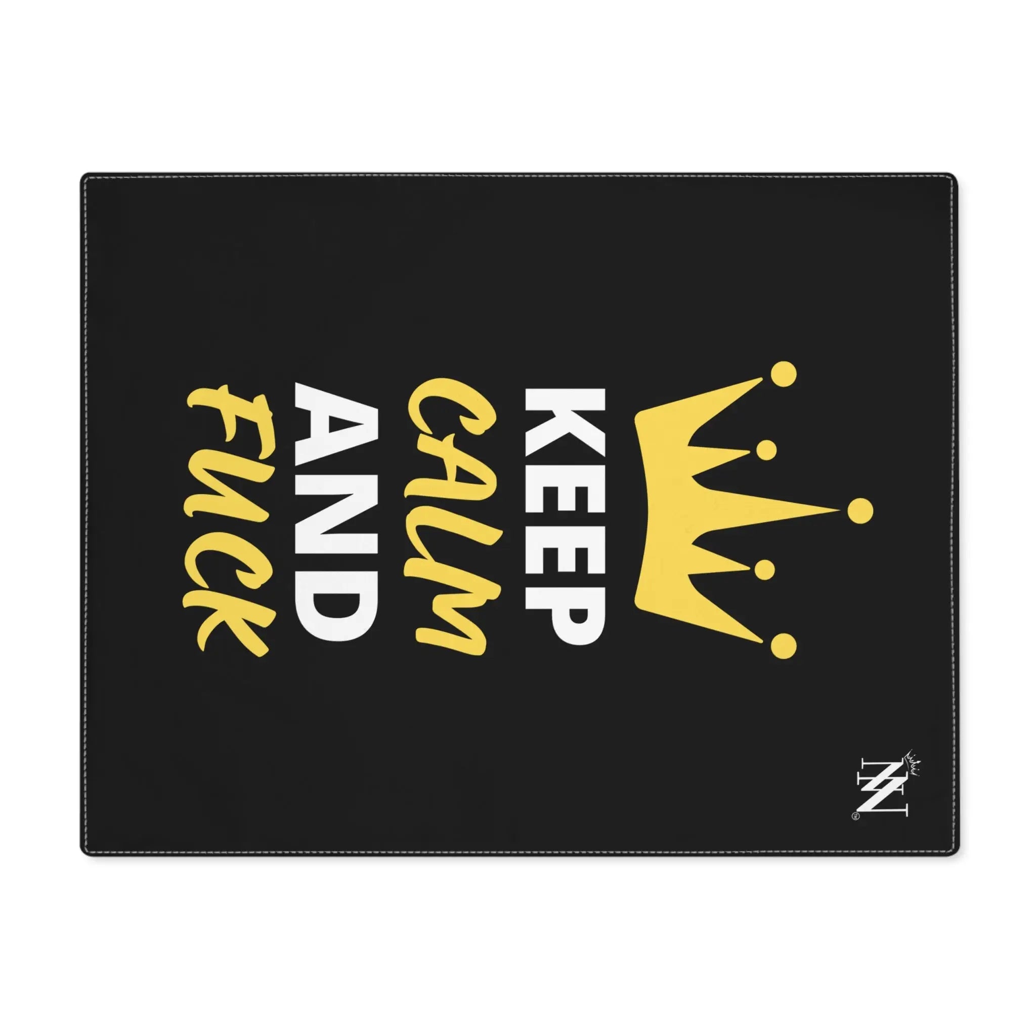 Keep Calm & Fuck Queen King | Mix & Match Playful Fun-Flirty Lovers’ Toy Mats