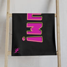 Yum! Black | Mix & Match Classic Fun-Flirty Lovers’ Towels