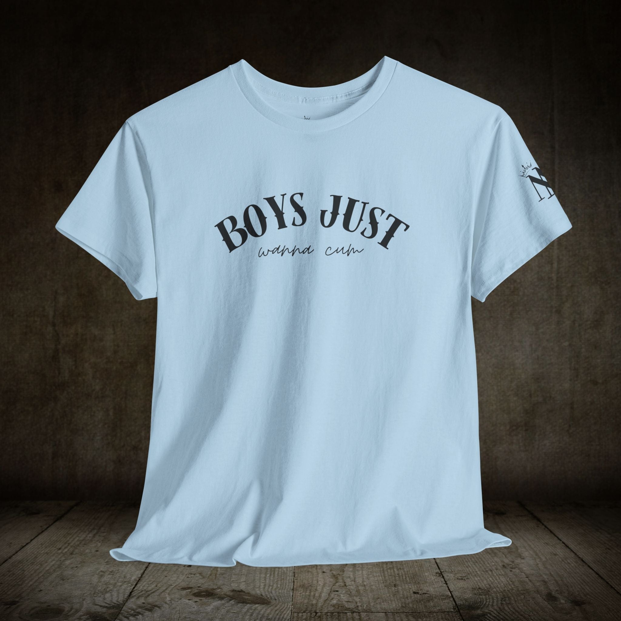 Boys Just Wanna | Mix & Match 100% Cotton Unisex Fun-Flirty Lovers’ Tees