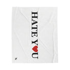 Hate You Love | Mix & Match Velveteen Fun-Flirty Lovers’ Blankets