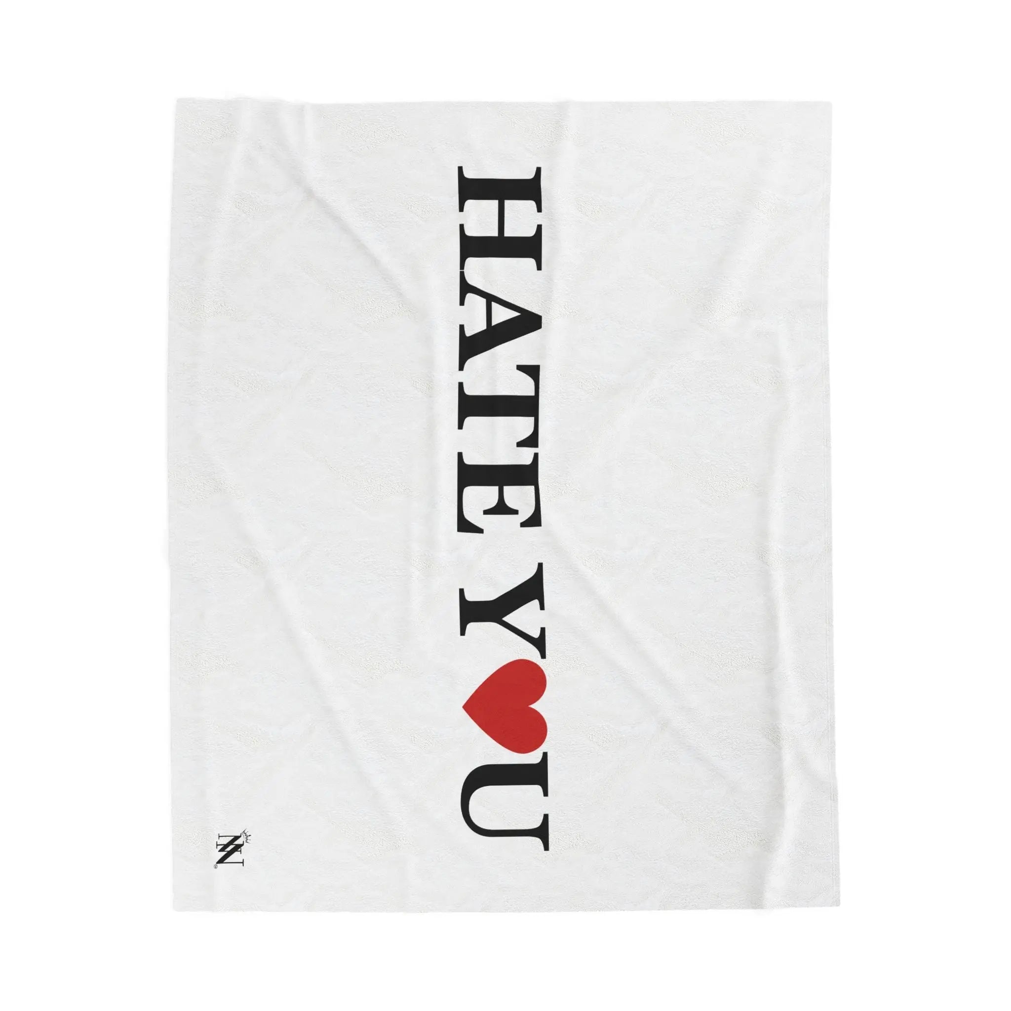 Hate You Love | Mix & Match Velveteen Fun-Flirty Lovers’ Blankets