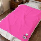 Nectar Napkins Brand Bright Pink Love Blanket