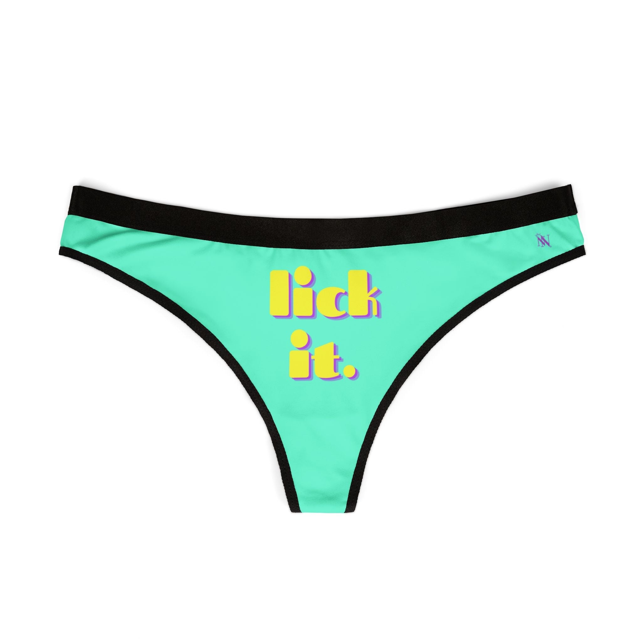 lick it. | Mix & Match Women’s Fun-Flirty Lovers’ Thongs