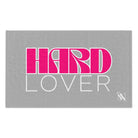 Hard Lover Light Grey | Mix & Match Soft Fun-Flirty Lovers’ Towels