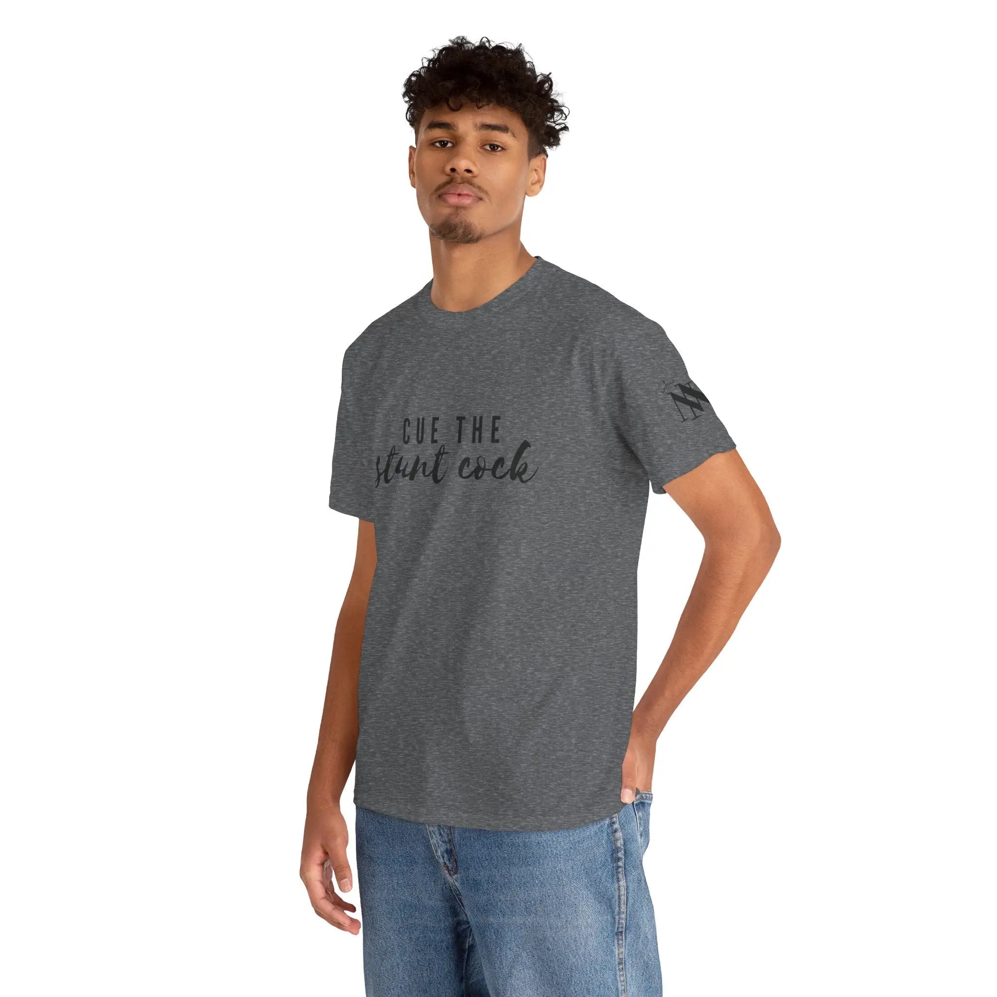 Cue the Stunt Cock | Mix & Match 100% Cotton Unisex Fun-Flirty Lovers’ Tees