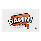 Thinking Damn! Cartoon Fun | Mix & Match Soft Fun-Flirty Lovers’ Towels